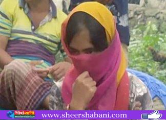 কীটনাশক হাতে প্রেমিকের বাড়িতে প্রেমিকার অনশন