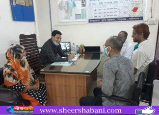 বাবুগঞ্জ উপজেলার ৩ ভূমি অফিস পরিদর্শনে উপ-ভূমি সংস্কার কমিশনার