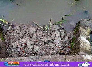 শশীভূষণ কালভার্ট বন্ধ করে দেয়ায় পানিবন্দি ২শ’ পরিবার