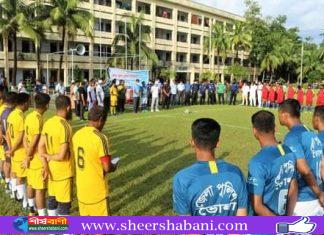 ভোলা জেলা পুলিশ ফুটবল টুর্নামেন্ট-২০২০ এর শুভ উদ্বোধন