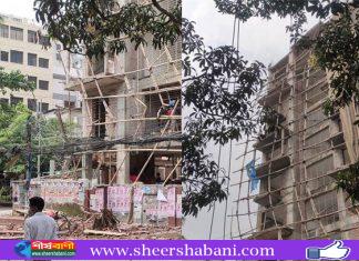 ধানমন্ডিতে নির্মাণাধীন ভবনের ব্যালকনি ধসে নিহত ৩
