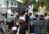 বাবা-মায়ের কবরের পাশে চিরনিদ্রায় শায়িত তোফায়েল আহমেদ