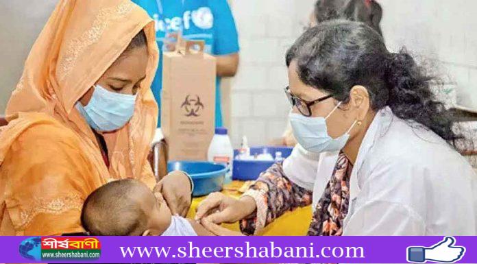 ১ আগস্ট থেকে ১৫ মাস বয়সী শিশুরা পাবে টাইফয়েড টিকা