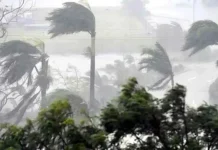 রাতের মধ্যে ১৯ অঞ্চলে ঝড়ের আভাস