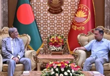 রাষ্ট্রপতির সঙ্গে প্রধানমন্ত্রীর প্রথম সৌজন্য সাক্ষাৎ
